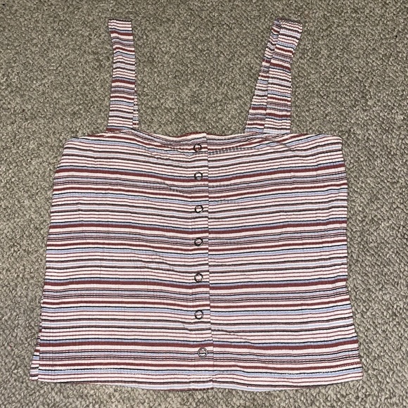American Eagle Outfitters Tops - Striped tank top, barely worn, in great condition
